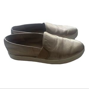Vince women slip on shoes slide sneakers Blair cream pink 7.5